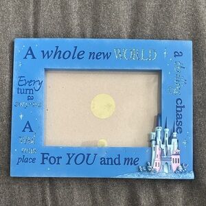 Aladdin-Themed Picture Frame from Disneyland 
Authentic Disney Parks Merchandise